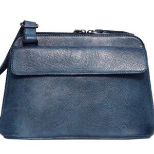 Latico Leathers Luna Crossbody, Denim color